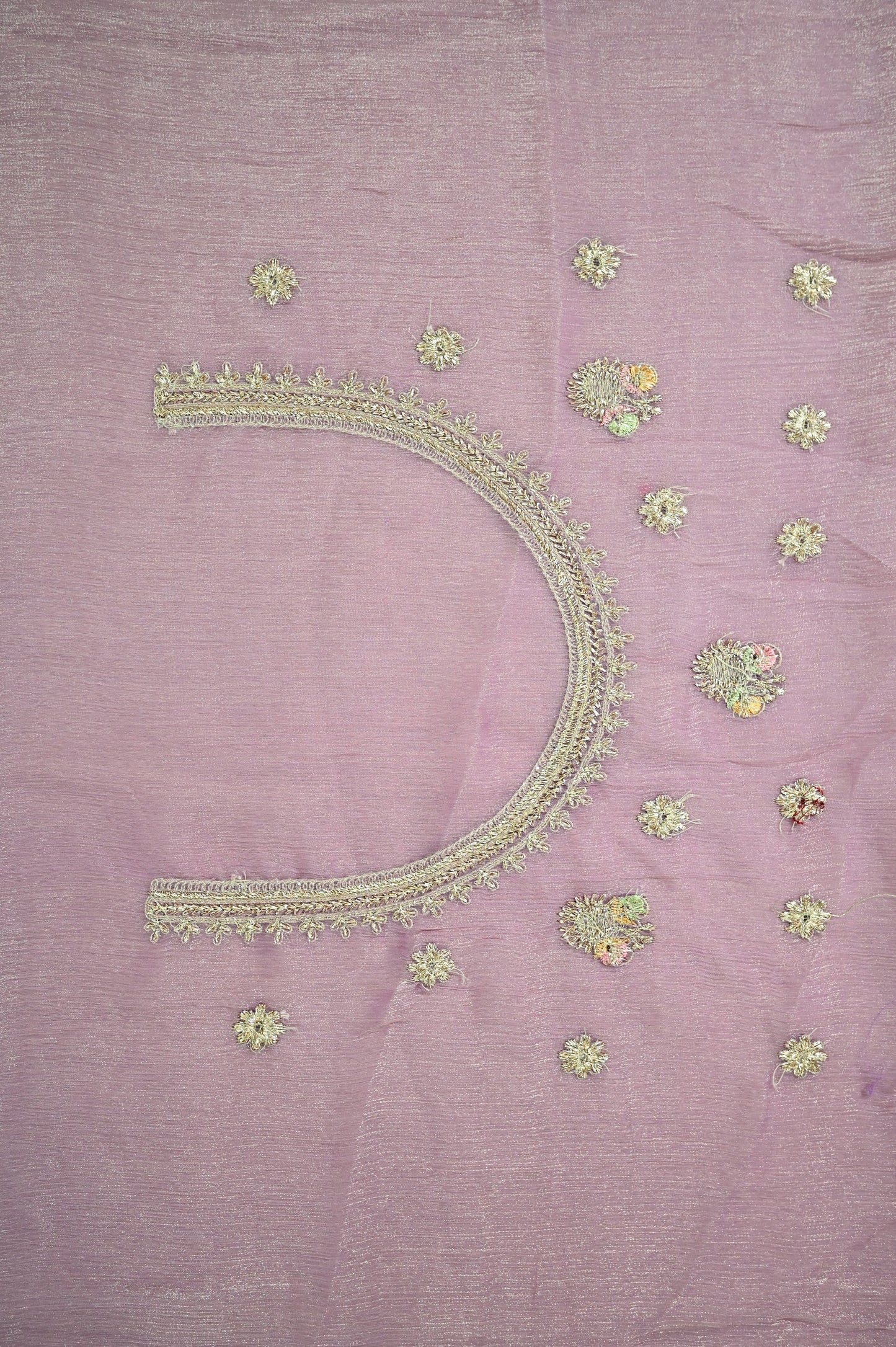 Light Pink Organza Saree