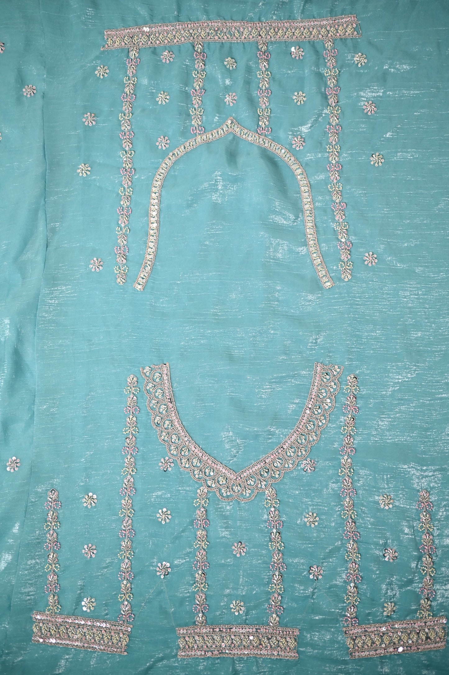 Blue Hand-Work Lehenga
