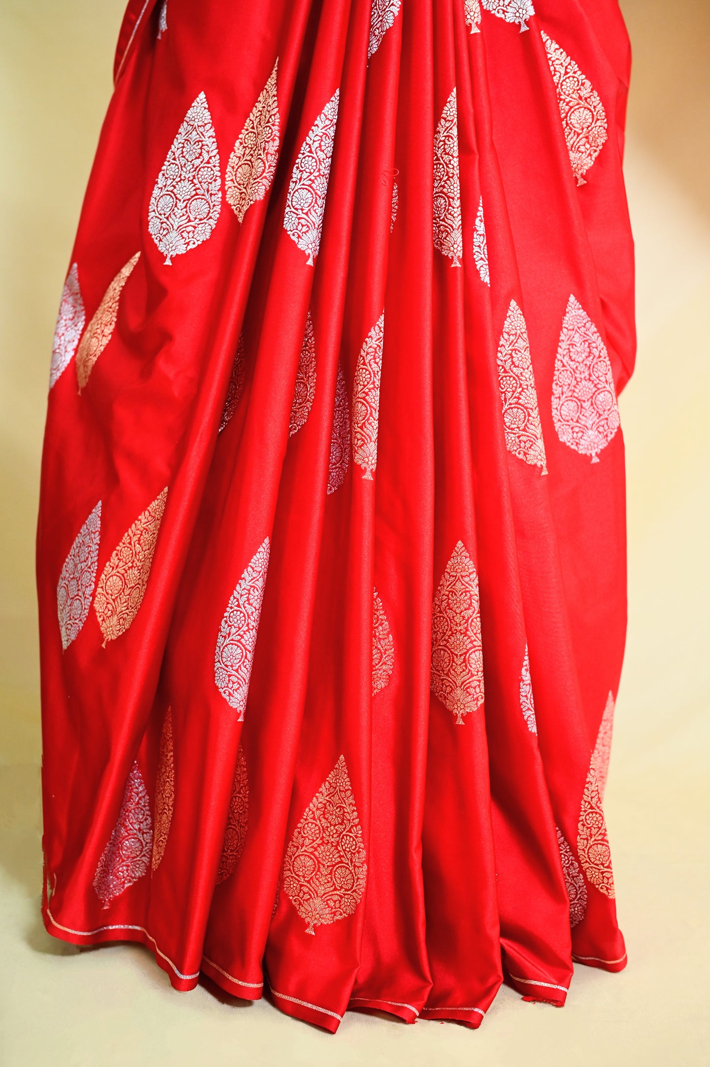 Red Banarasi Saree