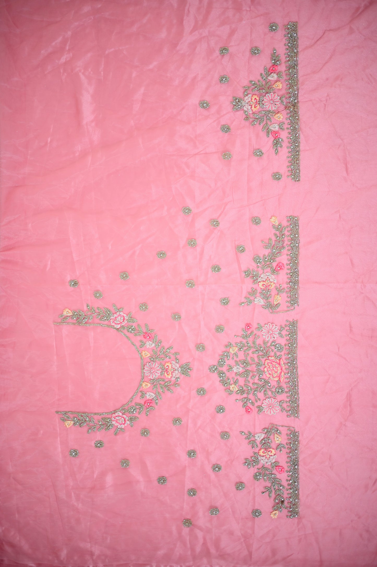 Light Pink Floral Lehenga